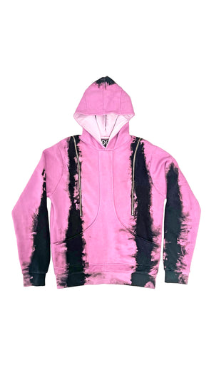 DIVIDER HOODIE - TOXIC PINK