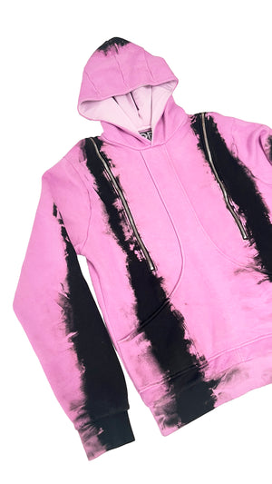 DIVIDER HOODIE - TOXIC PINK